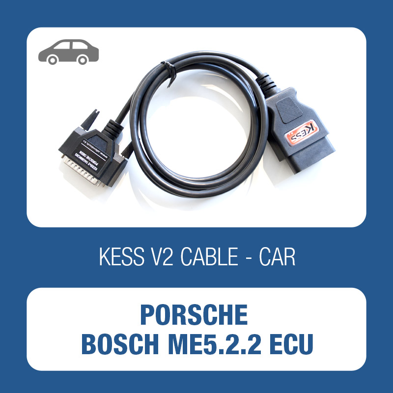 KESSv2 OBD connector cable for Porsche Bosch ECU ME5.2.2 