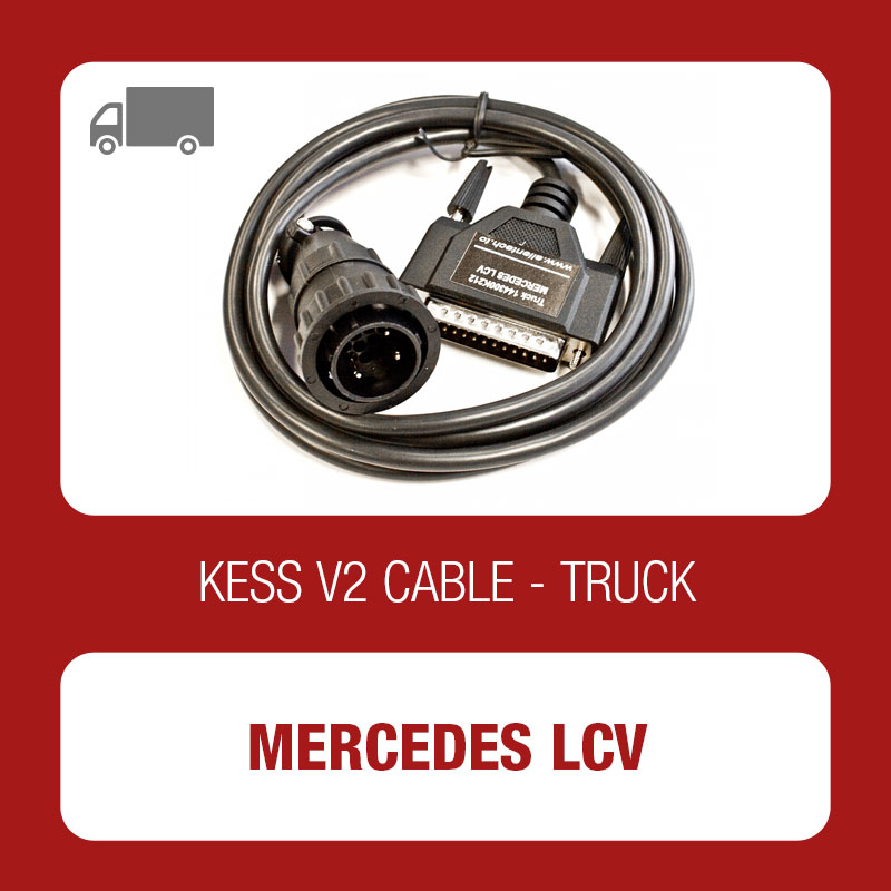 KESSv2 Mercedes LCV 14 pin diagnostic connector cable