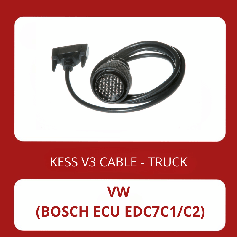 KESSv3 MAN 37 pin diagnostic connector cable for Bosch ECU MS6.4 