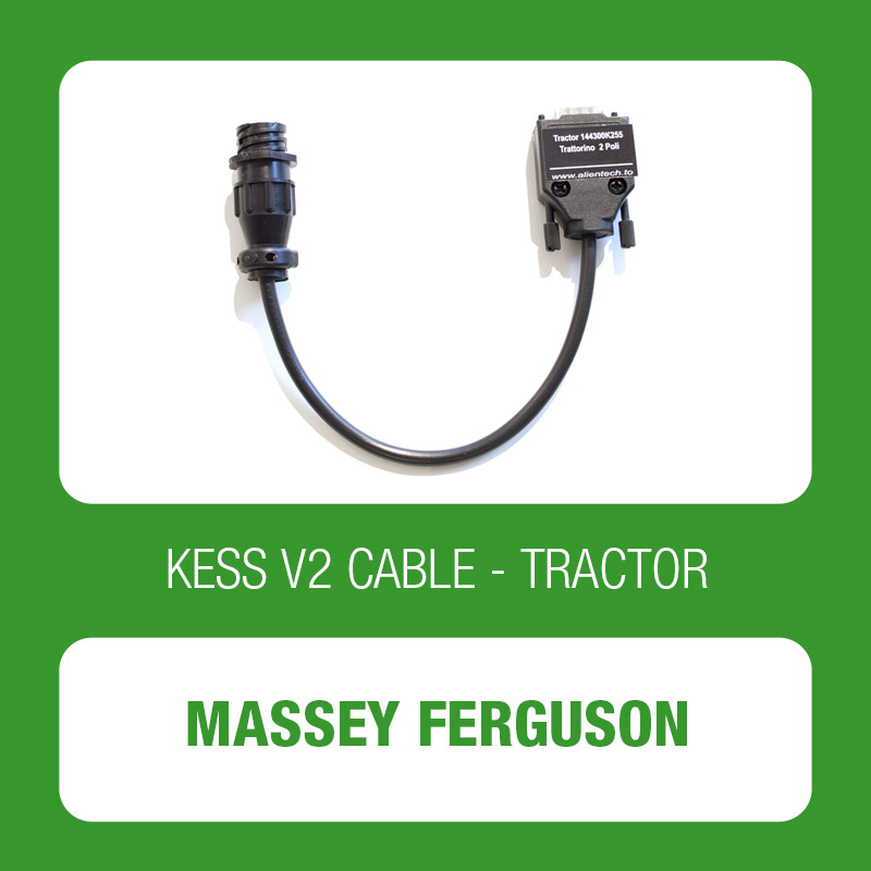 KESSv2 Massey Ferguson 9 pin diagnostic connector cable