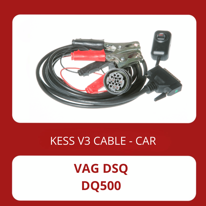 KessV3 OBD to DSG DQ500 ECU programming cable