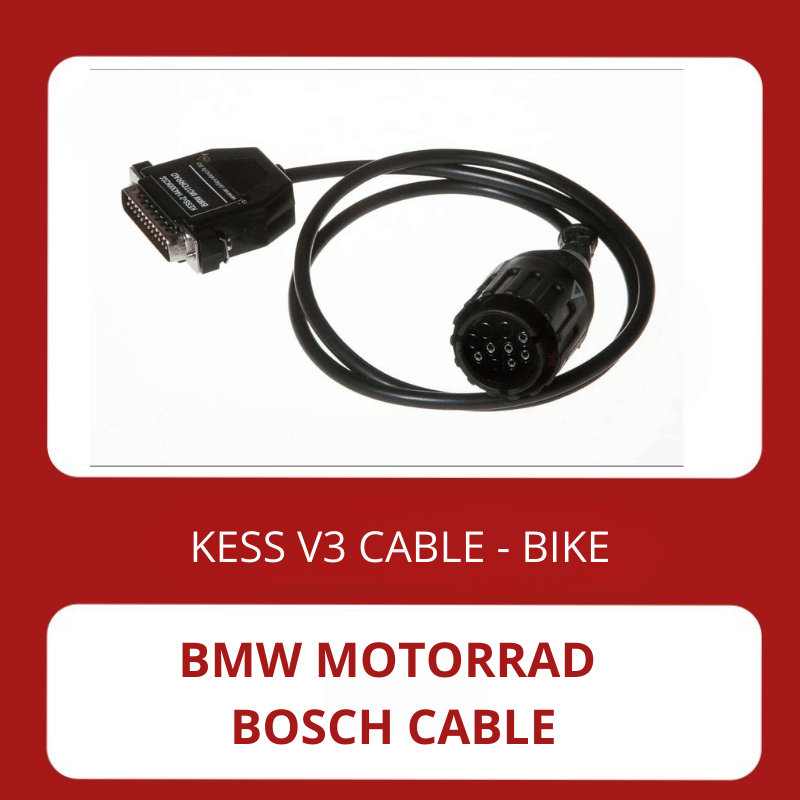 KESSv3 BMW motorbike connector cable for Bosch ECU 144300K266