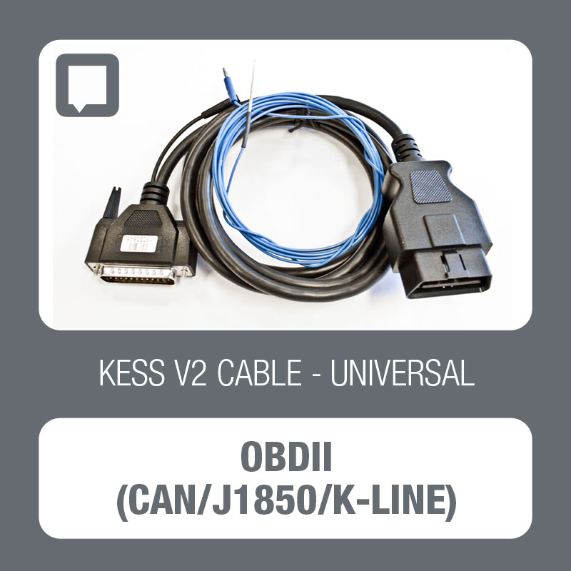 KESSv2 OBD standard cable for CAN/J1850/K-LINE lines 
