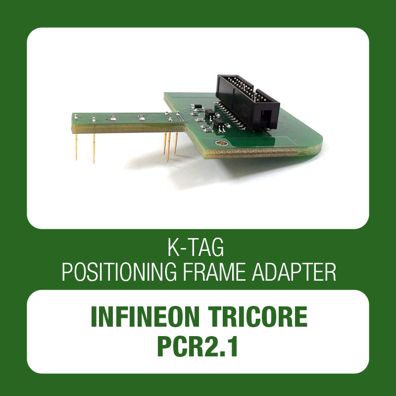K-TAG positioning frame adapter for Infineon Tricore ECU Continental Siemens PCR 2.1 14AM00T23M