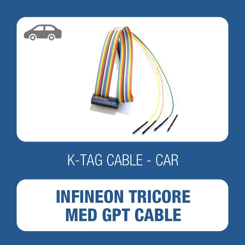 K-TAG Infineon Tricore MED GPT Cable 