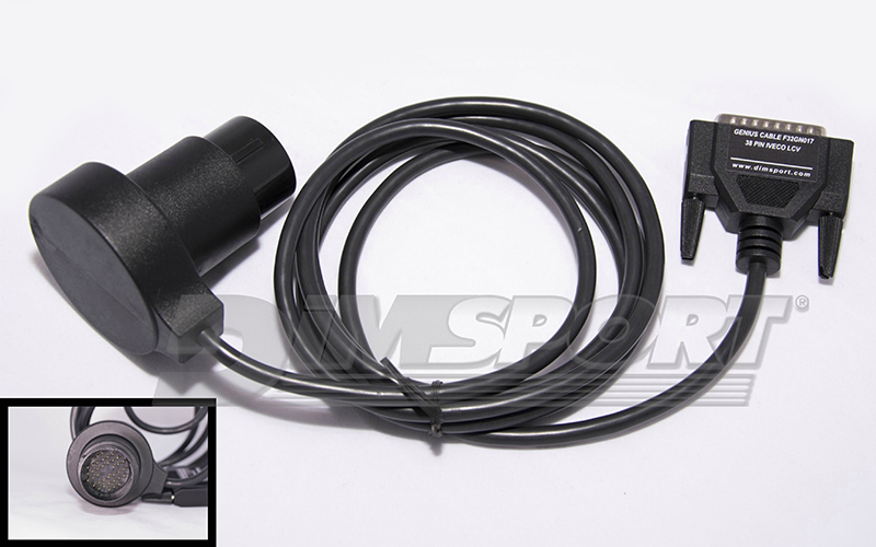 New Genius 38 pin Diagnostic Connector for Iveco LCV 