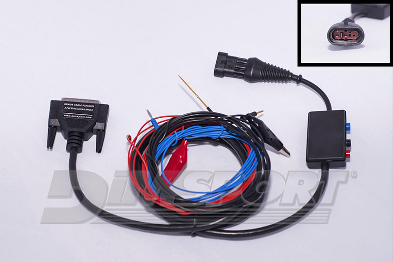 New Genius Fiat, Alfa, Lancia 3 pin Diagnostic Connector Cable 