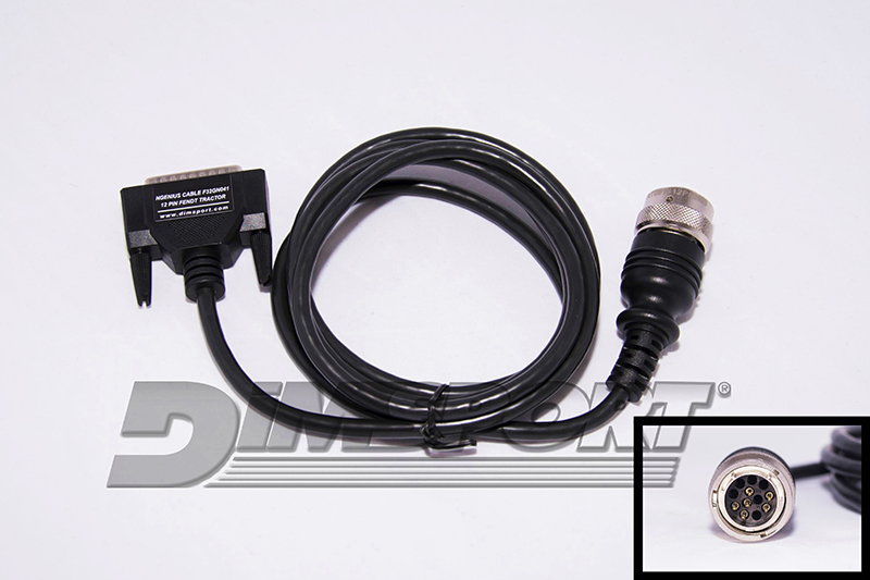 New Genius 12 pin Diagnostic Connector for Fendt 