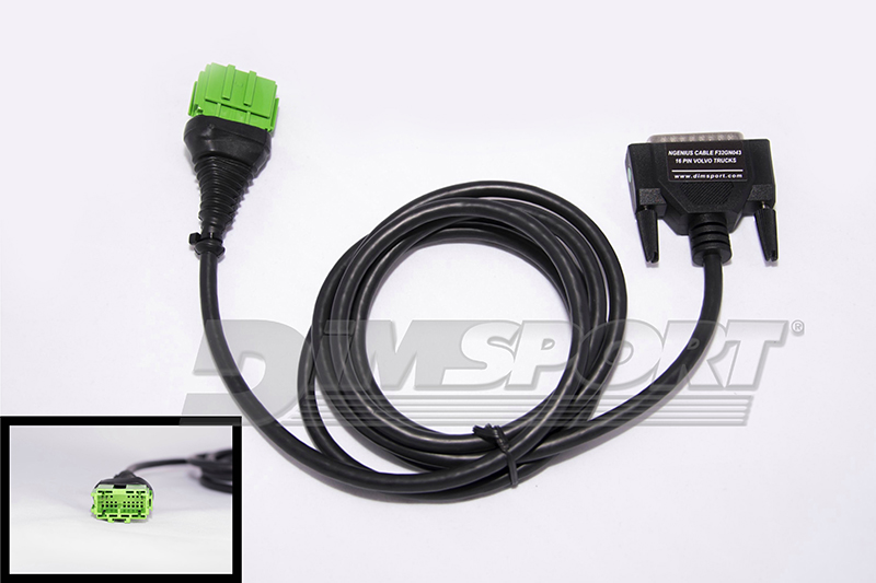 New Genius 16 pin Diagnostic Connector for Volvo Truck / Volvo Penta 