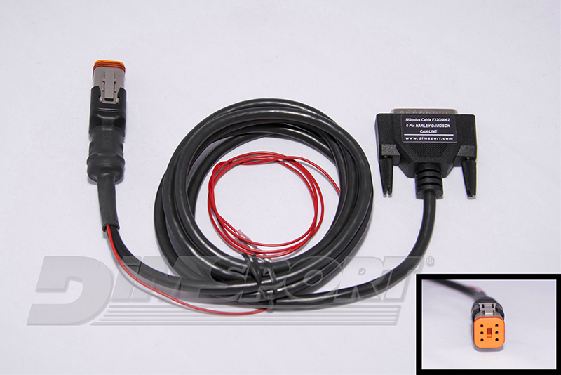 New Genius Harley Davidson 6 pin Connector Cable 