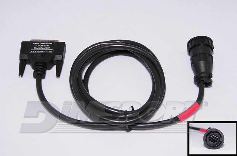 New Genius 14pin CAN Diagnostic Connector for Deutz / Same 