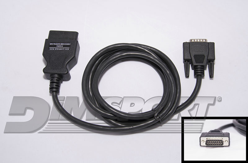 New Trasdata OBDII K / CAN2.0 socket 
