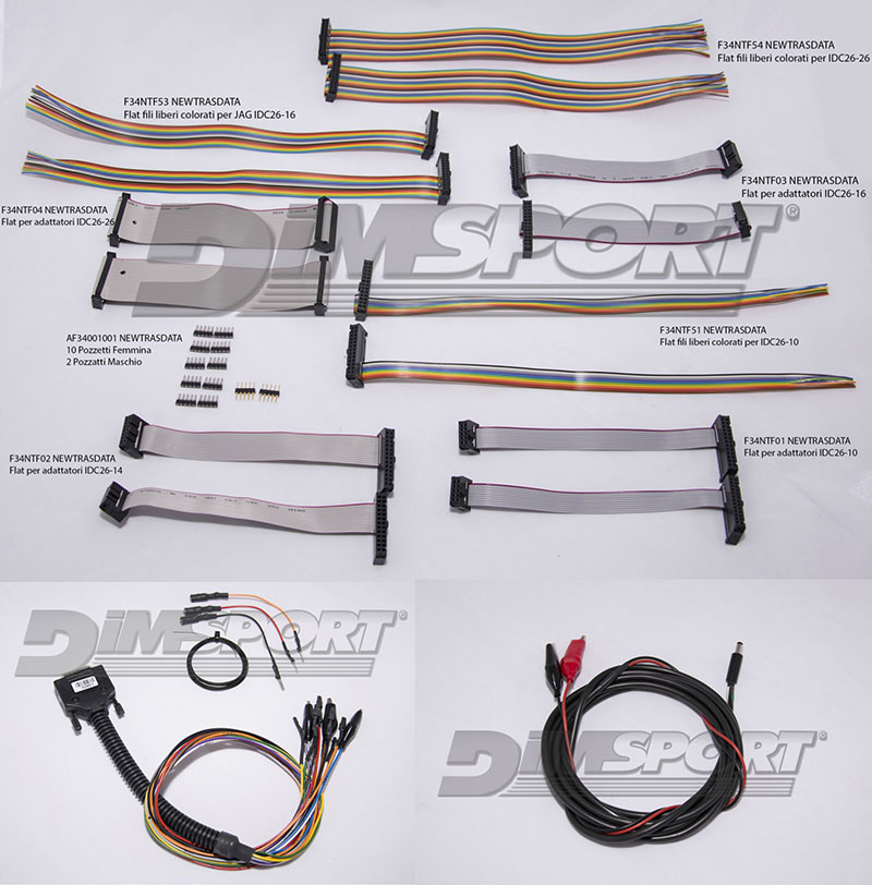 New Trasdata Spare Set of Flat Cables and Strips