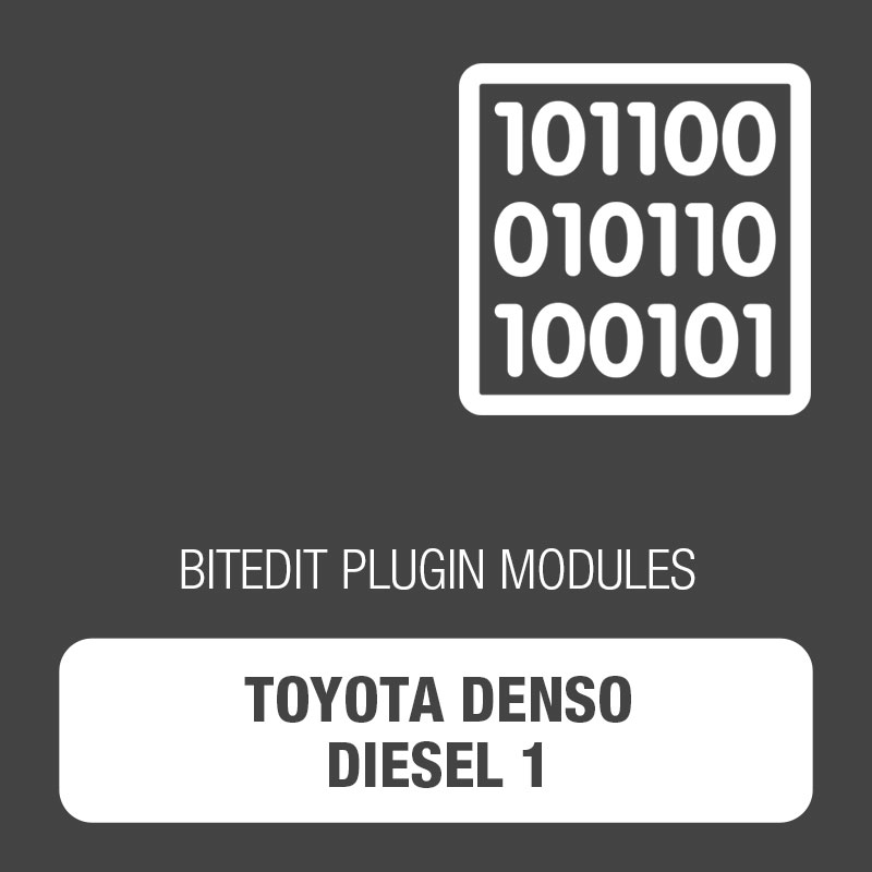 BitEdit Toyota Denso Diesel 1 Module