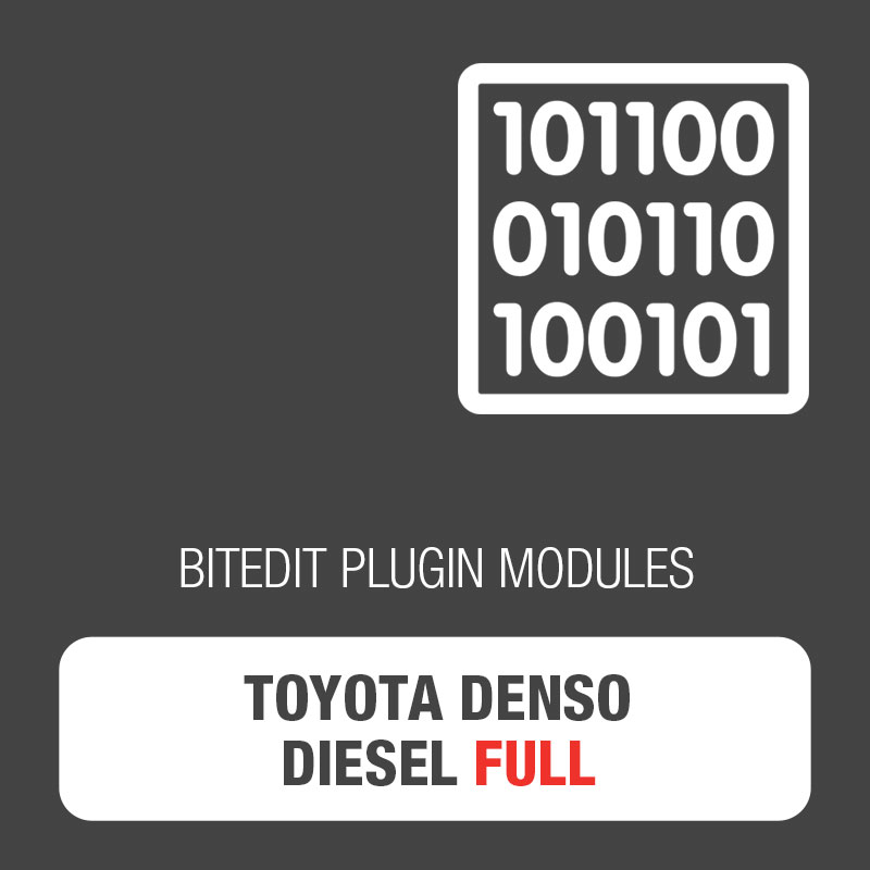 BitEdit Toyota Denso Diesel Full Module