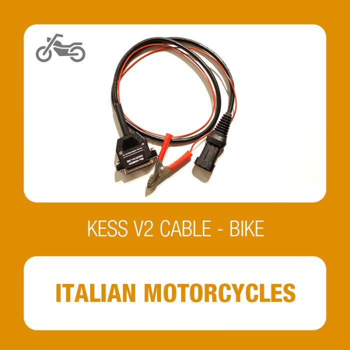 KESSv2 Ducati, Aprilia, Gilera and MV Augusta OBD connector cable for  Marelli ECU