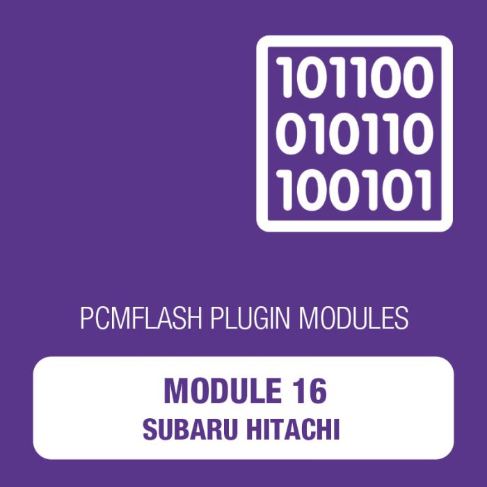 PCM Flash - Module 16 - Subaru/Hitachi (pcmflash_module16)