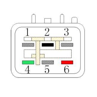 BitBox - 6pin to OBD2 adapter (bb_adapter_6pin)-1