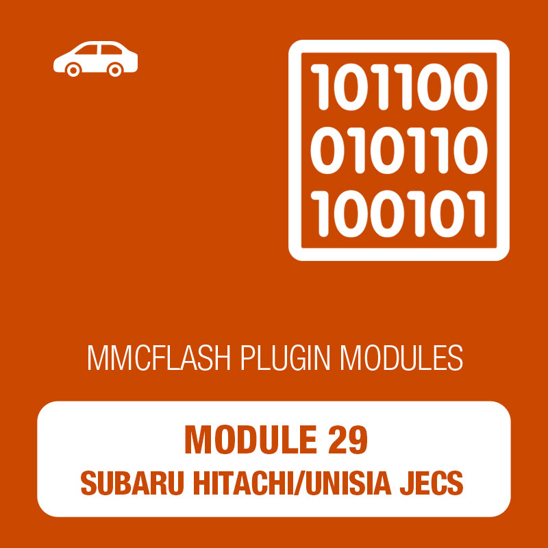 29 Module - Subaru Hitachi/Unisia JECS ECUs for MMC Flash 