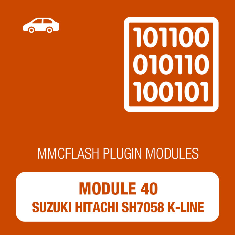 40 Module - Suzuki Hitachi SH7058 K-Line for MMC Flash