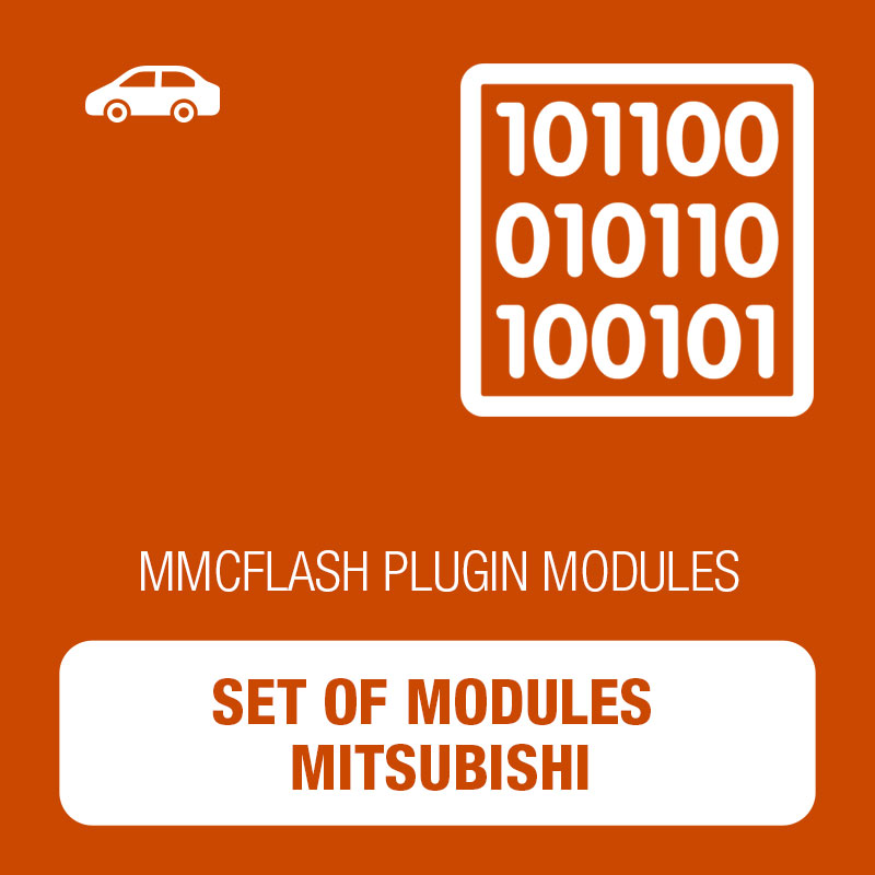 Set of modules Mitsubishi for MMC Flash 