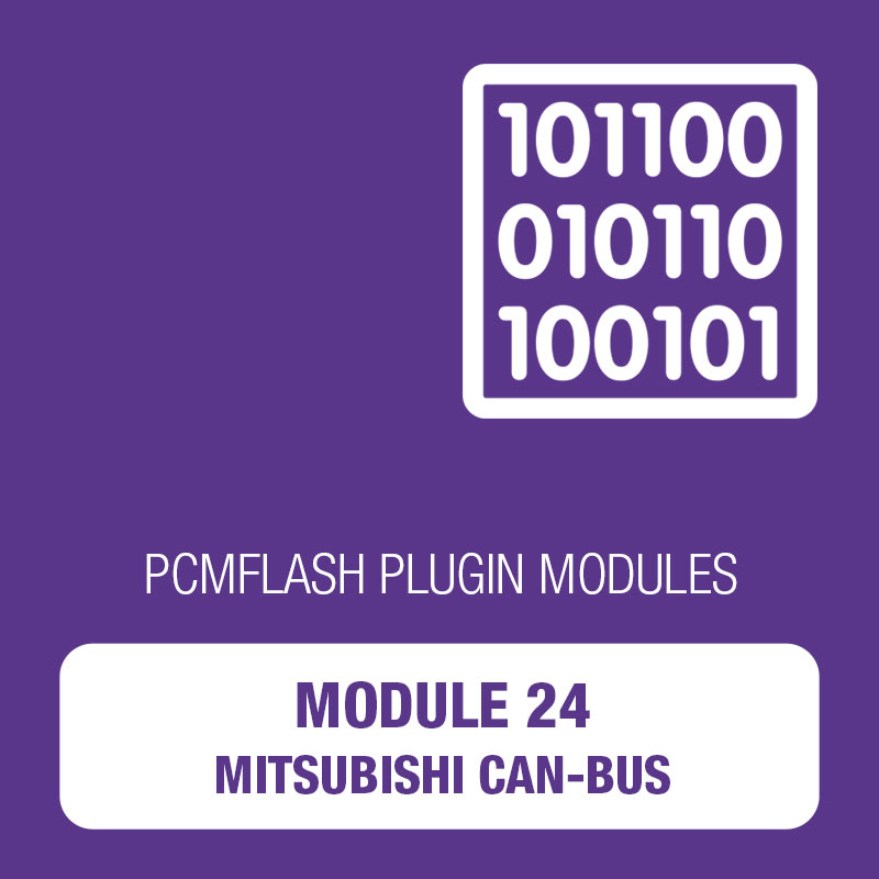 Module 24 - Mitsubishi CAN-bus for PCM Flash 