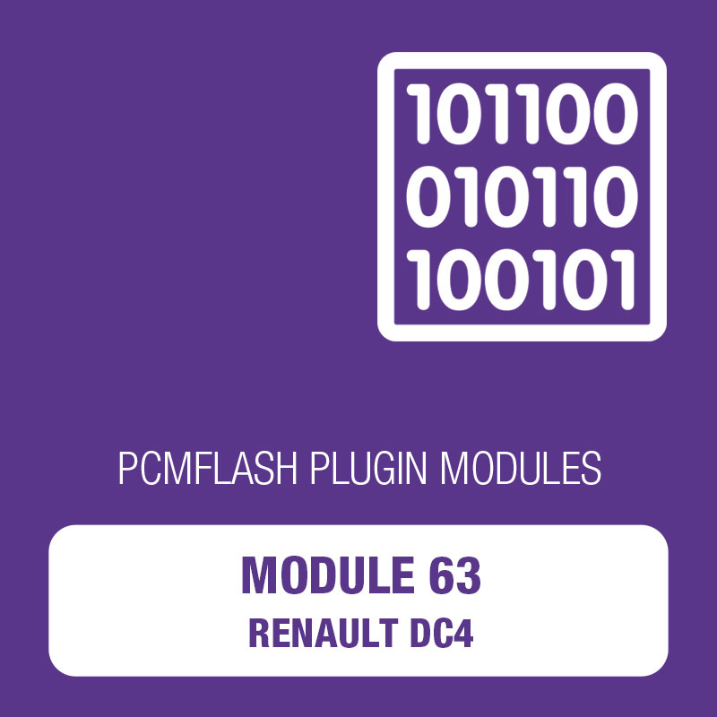 Module 63 - Renault DC4 for PCM Flash