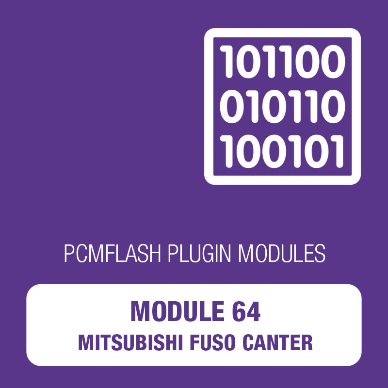 Module 64 - Mitsubishi Fuso Canter for PCM Flash